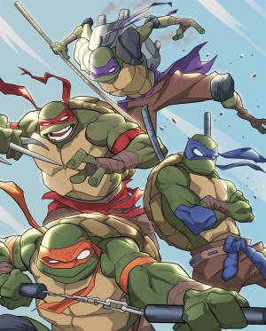Арты драка черепашек ниндзя