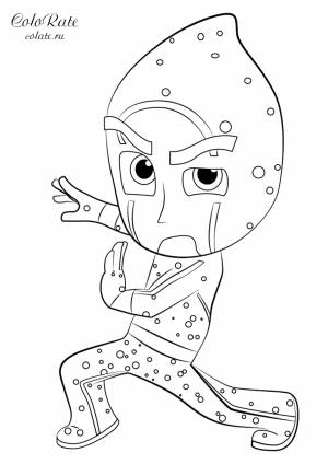 Раскраска Ночной ниндзя