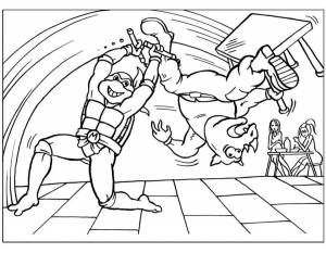 Раскраски Черепашки Ниндзя