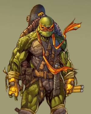 Арты крутые черепашки ниндзя