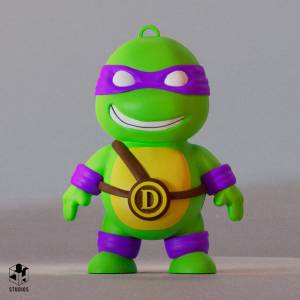 Файл STL Черепашки-ниндзя ・Шаблон для загрузки и 3D-печати・Cults