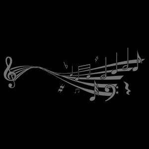 Трафарет Ноты