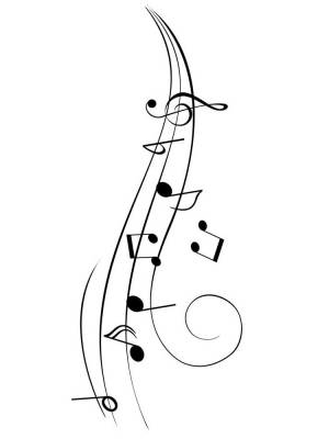 Трафареты Ноты