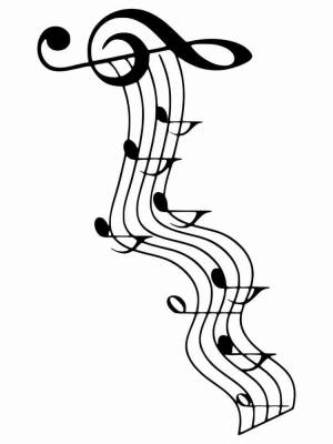 Трафареты Ноты