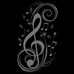 Трафарет Музыка