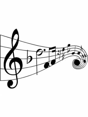 Трафареты Ноты