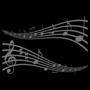 Трафарет Музыка ветра