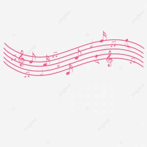 красные музыкальные ноты PNG , музыкальный клипарт, шаблон музыкальной нотации, музыкальные ноты вектор  PNG картинки и пнг PSD рисунок для й загрузки