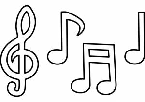 Трафареты Скрипичный Ключ