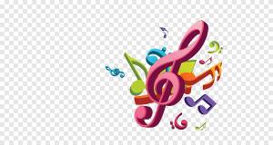 музыкальная нота, музыкальная нота, цветные ноты png