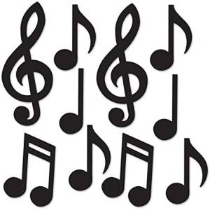 Ноты трафарет