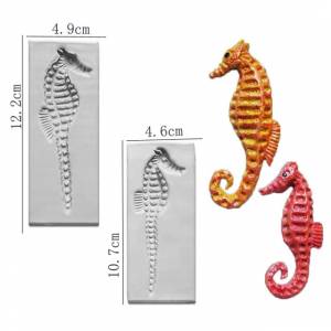 Сконовая форма в виде краба и морского конька, форма для украшения торта, инструмент для выпечки, кухонная утварь для формы мастики торта