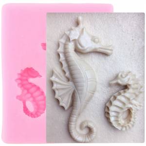 Форма для морской конек из скона морской конь, формы для помадки, инструменты для украшения торта, форма для выпечка торта DIY, конфет, глины, шоколада, формы для мастики