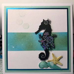 Sihouette животные морской конек металлический Трафаретный вырубной штамп Трафареты набор «сделай сам» для Скрапбукинг декоративное тиснение Бумага открытки ручной работы высечки