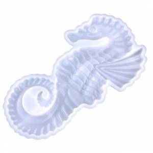 Полустереоскопические настенные украшения R3MC в виде морского конька, форма «сделай сам» с клеем, Настенная подвеска, украшение для рабочего стола, сконовая форма из эпоксидной смолы