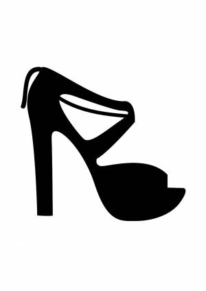 Трафареты Обувь