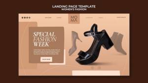 PSD Веб шаблон обуви, более 15 000 качественных бесплатных PSD-шаблонов