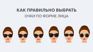 Как выбрать очки по форме лица