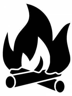 Трафареты Огня