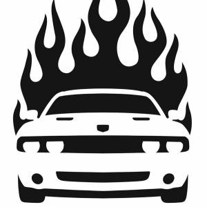 Трафареты на машину