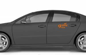 9 мая, вечный огонь 30х18см [Шаблон 44]