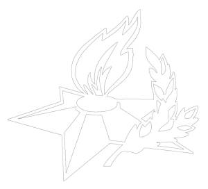 Трафарет звезды вечного огня