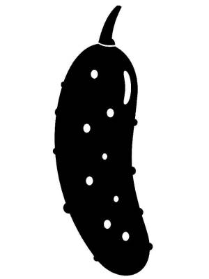 Трафареты Огурца