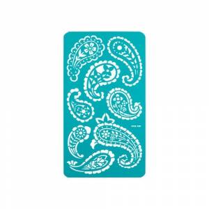 Трафарет на клейкой основе, 11,5 х 20 см, огурцы