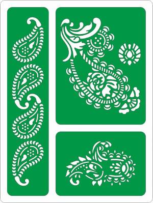 Трафарет на клеевой основе