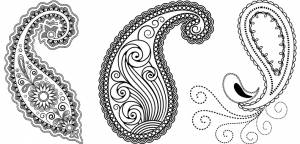 Рисуем индийский огурец