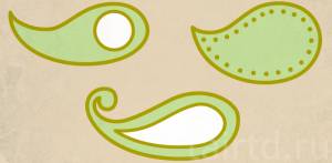 Рисуем индийский огурец