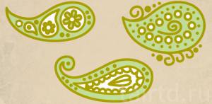 Рисуем индийский огурец