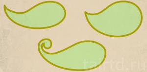 Рисуем индийский огурец