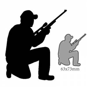 Металлические режущие штампы вырезать формы Охота украшения записки Бумага Ремесло Нож Форма лезвие штампованные трафареты