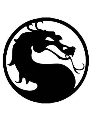 Трафареты Мортал Комбат