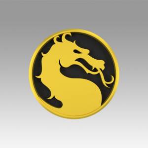Файл STL Mortal Kombat logo ・Шаблон для загрузки и 3D-печати・Cults