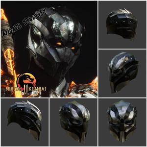 Файл STL Noob Saibot helmet from Mortal Kombat 11
