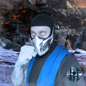 Файл 3D МАСКА SUB ZERO ИЗ MORTAL KOMBAT 1 MK1 2023 ・Шаблон для загрузки и 3D-печати・Cults