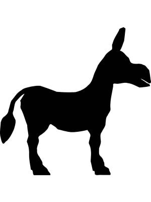 Трафареты Осла