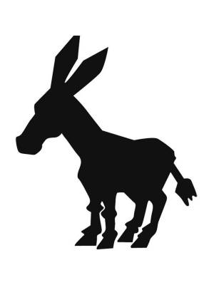 Трафареты Осла