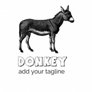 Шаблон осла