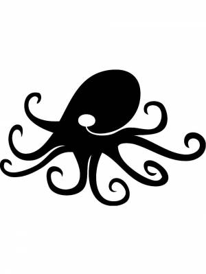 Трафареты Осьминога