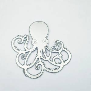 DIY в форме осьминога штампы вырезать металлический шаблон-штамп для трафареты для скрапбукинга ручной работы открытки в альбом украшения