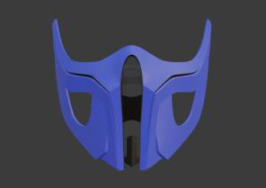 Файл 3D Sub Zero mask from Mortal Kombat 11
