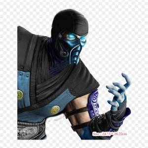 Mortal Kombat Mythologies Sub-Zero Скорпион Железо на патчах Термочувствительные аппликации Термо наклейки на одежду Lron-on Передачи Топы