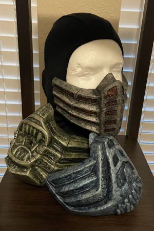 Маска Mortal Kombat 1995 Movie Prop