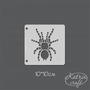 Трафарет 10х10 Паук Птицеед
