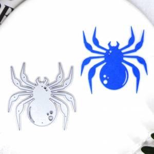 Ужас паука металлические штампы трафареты вырезанные для «сделай сам» Скрапбукинг альбом Фотокарта Тиснение лезвие штамп трафареты