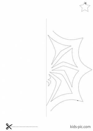 Шаблоны пауков на Хэллоуин