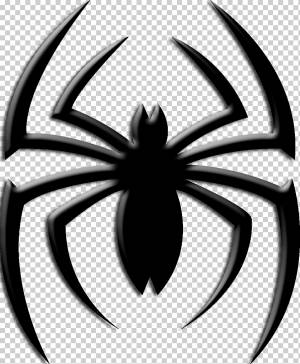 Логотип Spider-Man, логотип Ultimate Spider-Man Venom, паутина, шаблон, герои, супергерой png